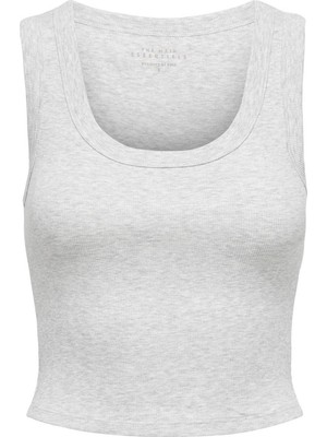 Only Kadın Body Gri 15315571 Onleasy S/l Tank Top