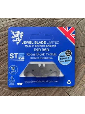 Jewel Rötüş Bıçak Yedeği Kanca Uç Maket Yedeği Maket Bıçak Yedeği 10ADET