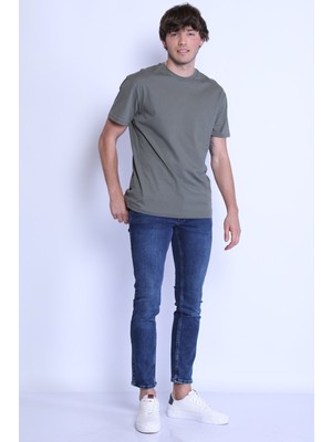 Twister Jeans Panama 615-05 Skınny Fit Likralı Erkek Kot Pantolon Blue Black