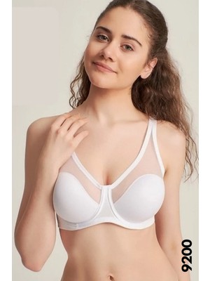 Le Jardin Kadın Beyaz Toparlayıcı Sütyen Soft Yumuşak Toparlayıcı Le Jardin 9200