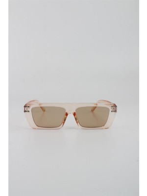 Silvio Monetti Bej UV400 Filtre Kadın Güneş Gözlüğü 615397