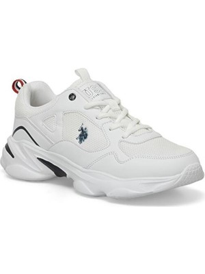 U.S. Polo Assn. Bob Wmn 4fx 101503744 Kadın Yürüyüş ve Koşu Ayakkabısı Beyaz Laci
