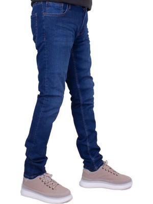 Twister Jeans Twister Panama 745 Mavi Düşük Bel Dar Paça Erkek Jeans Pantolon