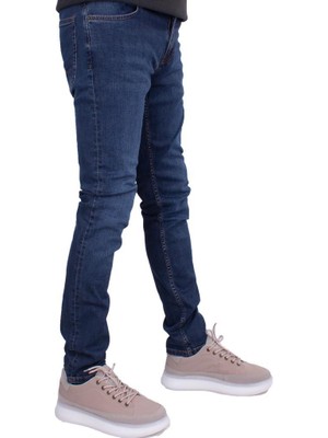 Twister Jeans Twister Panama 750-01 Lacivert Düşük Bel Dar Paça Erkek Jeans Pantolon