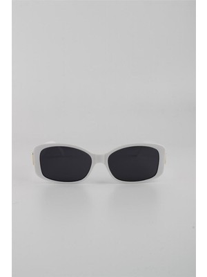 Silvio Monetti Beyaz UV400 Filtre Kadın Güneş Gözlüğü 615336