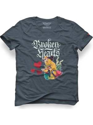 Tarrzzcom Kırık Kalpler Tasarım Tişört