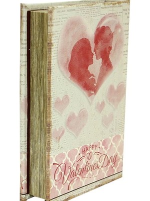 Ynt İthalat Kutu Kitap Aynalı Valentine