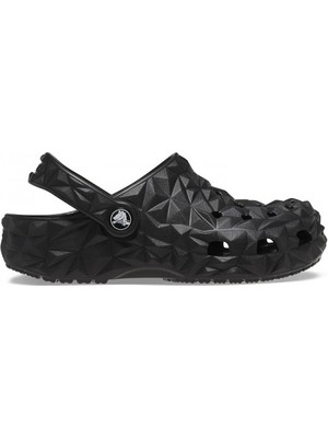 Crocs Classıc Geometrıc Clog K Çocuk Terlik 209572 Düz Topuklu Konforlu ve Trend Tasarım