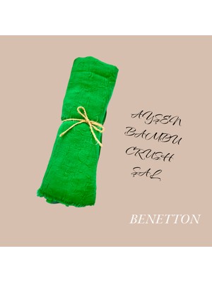 Ayşen Scarf Bambu Kraş Şal Benotton