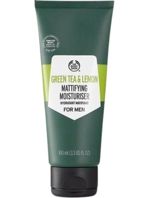 The Body Shop Green Tea & Lemon Erkekler Için Matlaştırıcı Cilt Nemlendiricisi 100 ml