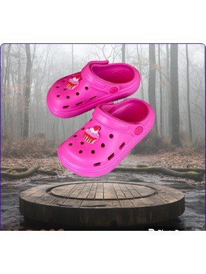 Twingo Kız Çocuk Pembe Soft Taban Terlik Sandalet Crocs