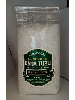 Şifay Tuz Çankırı Kristal Kaya Granül Tuz 1 kg