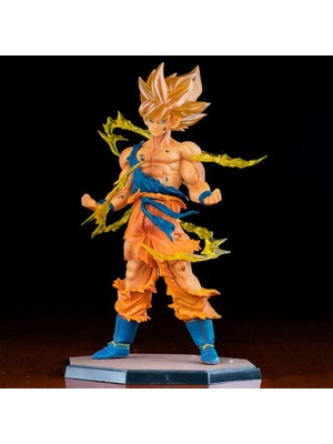 Dükkan Design Dragon Ball Z Son Goku Figür 17 cm Anime Temalı Hediye ve Koleksiyonluk