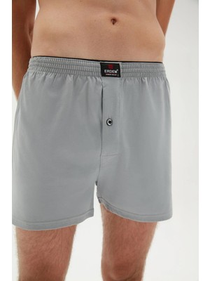 Erdem Erkek Penye Düz Renk Boxer 1400 - 3 Adet