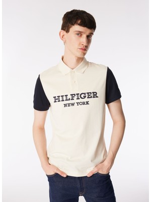 Tommy Hilfiger Mavi Erkek Polo T-Shirt MW0MW34751