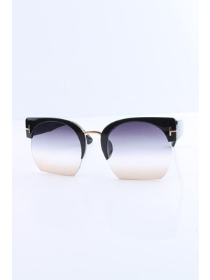 La Viva Siyah Altın UV400 Kadın Güneş Gözlüğü 615091