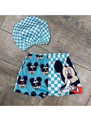 Fashion Junior Mickey Erkek Çocuk Mayo Bone Takım