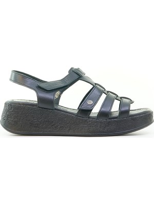 Venüs Kadın   Dolgu Topuklu Comfort Günlük Sandalet (36-40)  24Y 23023213Y Z