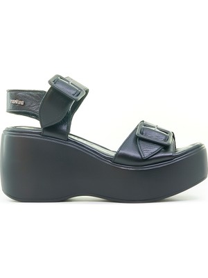 Venüs Kadın   Dolgu Topuklu Comfort Günlük Sandalet (36-40)  24Y 2313101Y Z