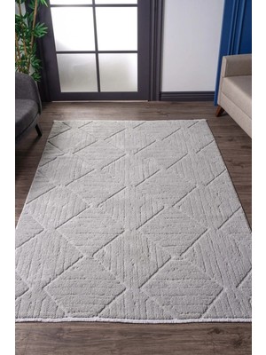 Andromeda Truva  , Peluş Soft Sisal Cut Loop Bukle Tavşan Tüyü Desenli Oturma Çocuk Yatak Odası Halısı