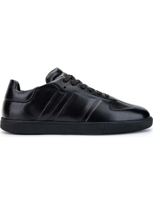 Fabi Erkek Hakiki Deri Siyah Sneakers & Spor Ayakkabı 510 FU1110B Erk Ayk Y24 Nero