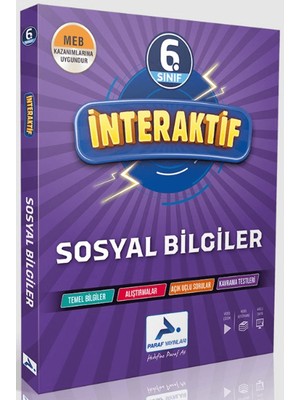 Paraf Yayınları 6. Sınıf İnteraktif Sosyal Bilgiler Soru Kütüphanesi