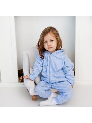 MiaBaby Fermuarlı Kapüşonlu Sweat