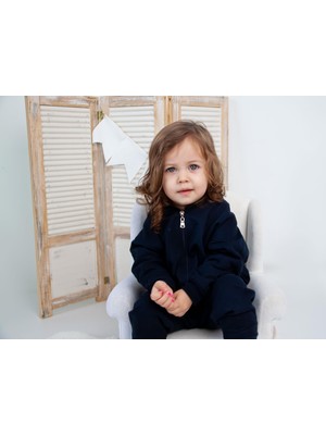 MiaBaby Fermuarlı Kapüşonlu Sweat