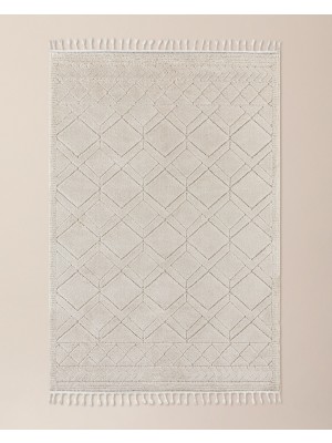 Madame Coco Clarice Halı - Bej - 120X180 cm