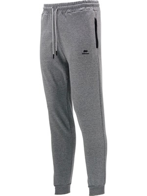 Shinzone Erkek Düz Paça Mevsimlik Lastikli Antrasit Eşofman Altı