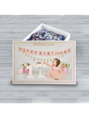 Decovienotr Kişiye Özel Tasarımlı Fotoğraf Baskılı Yapboz Puzzle