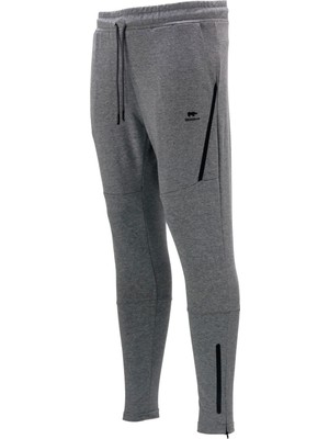 Shinzone Erkek Standart Fit Lastikli Çizgi Detaylı Antrasit Eşofman Altı