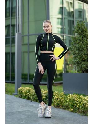 Alışveriş Sokağı Menton Tayt Neon Green 367