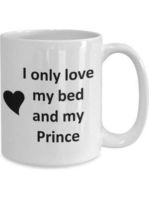 Bexdore Prens Sevgilisi Kupa - Kedi Köpek Kuş Evcil Hayvan Adı - Aşk Prensim Kupa Bardak- Ingilizce Kupa