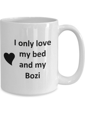 Bexdore Bozi Aşık Kupa - Kedi Köpek Kuş Evcil Hayvan Adı - Aşk Bozi Adı Kahve Fincanı Ingilizce Kupa