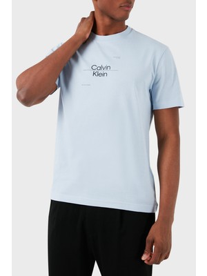 Calvin Klein Pamuklu Regular Fit Bisiklet Yaka T Shirt K10K112489CGK Erkek T Shirt K10K112489 Cgk