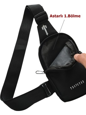 Outlet Çarşım Trapstar Erkek Çapraz Omuz Çantası Bodybag 11 * 19 cm