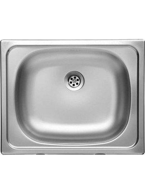 Öz Koca Yapı Market Paslanmaz Krom Eviye Lavabo 40X50 cm