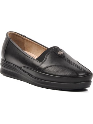 Ayakmod 195 Siyah Kadın Günlük Ayakkabı