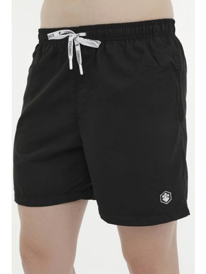 Lumberjack ml Gustavo 19CT483 4fx Siyah Erkek Deniz Şortu