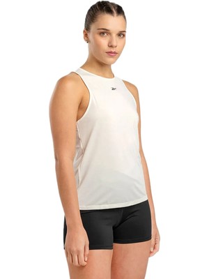 Reebok Rbk-Chıll Athletıc Tank Ekru Kadın Atlet