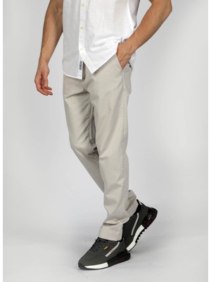 Lee Cooper Normal Bel Slim Fit Gri Erkek Chino Pantolon 242 Lcm 221016 New Chıno 2 A. Gri