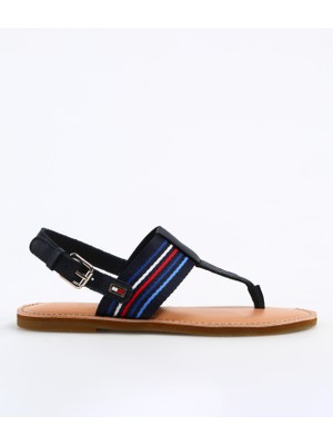 Tommy Hilfiger Lacivert Kadın Sandalet FW0FW07924DW6