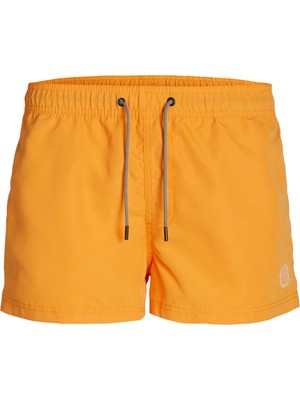 Jack & Jones Turuncu Erkek Şort Mayo Jpstbora Bora Jjswım Solıd Ly