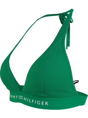 Tommy Hilfiger Yeşil Kadın Bikini Üst Trıangle Fıxed Rp, L4B UW0UW05257L4