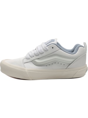 Vans VN0009QCDSB1 Vans Knu Skool Spor Ayakkabı Beyaz