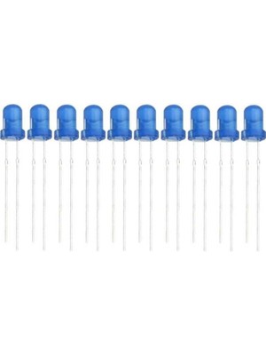 Hobi Mekatronik 5mm Mavi LED Paketi - 100 Adet
