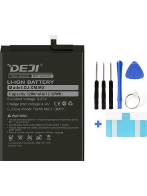 Deji Xiaomi Mi Mix 3 Batarya Mucize Batarya Bm3k