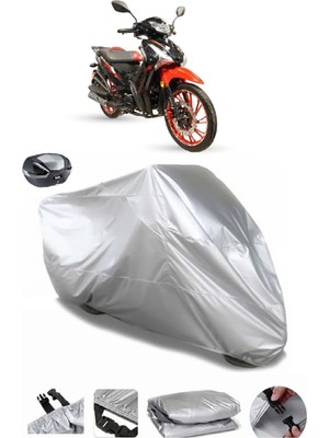 Autolion Arora Smart 50  Motosiklet Brandası Arka Çanta Uyumlu