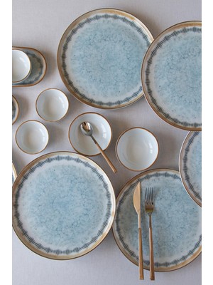 Kütahya Porselen Moderna 14 Parça 6 Kişilik Kahvaltı Takımı 80742